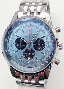 Годинник Breitling 1884 white-blue. клас ААА