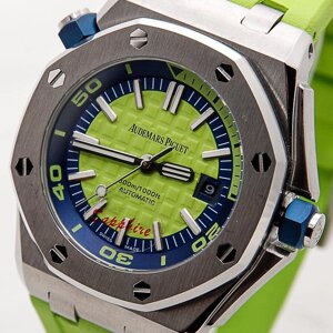 Годинник чоловічий Audemars Piguet Royal Oak Offshore Automatik green. клас ААА