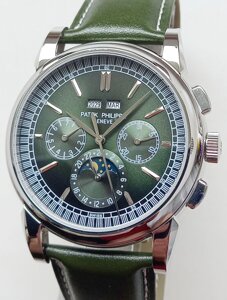 Годинник чоловічий Patek philippe Grand Complications green механіка. клас ААА