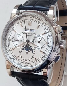 Годинник чоловічий Patek philippe Grand Complications silver механіка. клас ААА