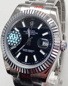 Годинник Rolex Datejust black. клас ААА