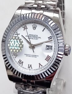 Годинник Rolex Datejust white. клас ААА