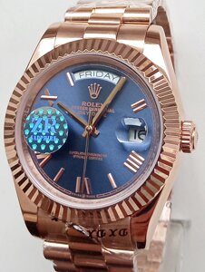 Годинник Rolex *day-date* gold-blue. клас ААА