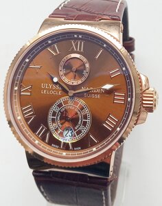 Годинник Ulysse Nardin Chronometer brown. клас ААА