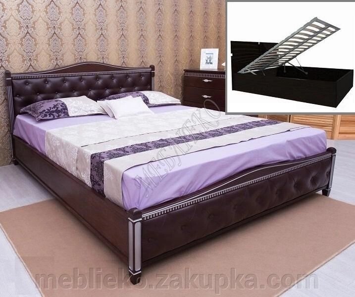 Ліжко, ліжко Прованс М'яка Спинка Ромби від компанії МебліЕко - фото 1