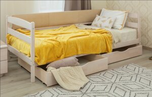 Меблі для дитячої кімнати, Ліжко Маріо З М'якою Спинкою