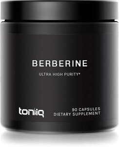 Berberine hcl toniiq, надвисока концентрація 82: 1, 500 мг, 90 капсул