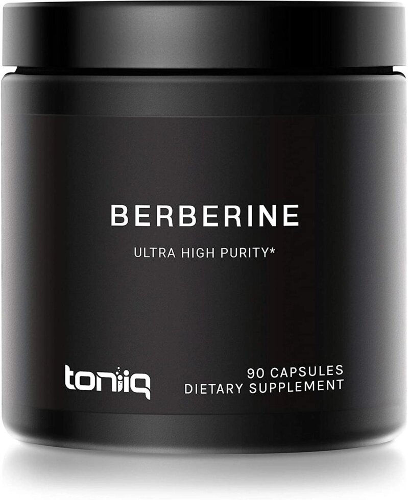 Berberine hcl toniiq, надвисока концентрація 82: 1, 500 мг, 90 капсул від компанії Інтернет магазин "Канбан" - фото 1