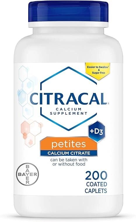 Citracal, Кальцієва добавка + D3, 200 таблеток в оболонці від компанії Інтернет магазин "Канбан" - фото 1