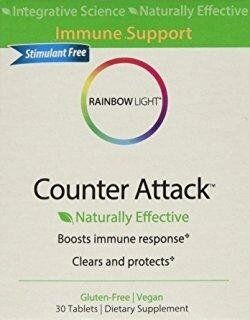 Counter Attack, Активація імунної здоров'я, Rainbow Light, Herbal Prescriptives, 30 таблеток від компанії Інтернет магазин "Канбан" - фото 1