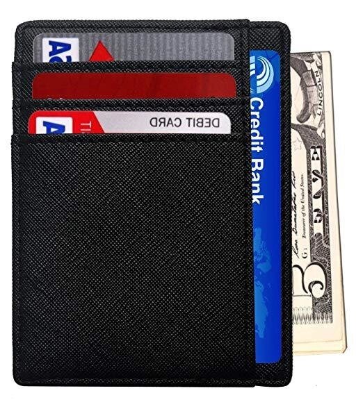 Гаманець Кредитница з RFID блокуванням Slim Minimalist Wallet Card Holder від компанії Інтернет магазин "Канбан" - фото 1