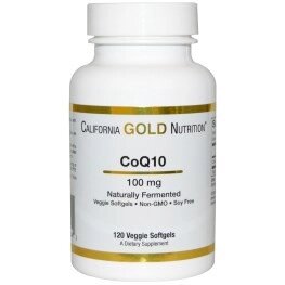 Коензим CoQ10, California Gold Nutrition, Naturally Fermented, 100 мг, 120 ш. від компанії Інтернет магазин "Канбан" - фото 1