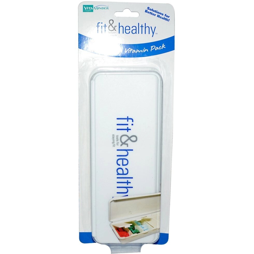 Контейнер для таблеток на 7 днів Vitaminder від компанії Інтернет магазин "Канбан" - фото 1