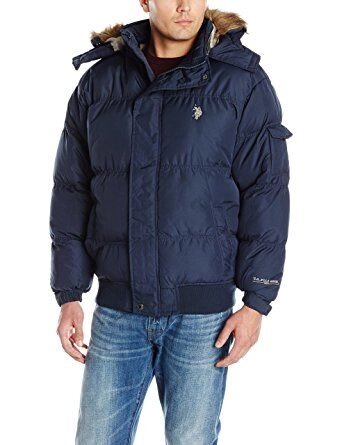 Куртка чоловіча U. S. Polo Assn. Classic Short Bubble Jacket, Classic Navy, размер: 2X, 3X від компанії Інтернет магазин "Канбан" - фото 1