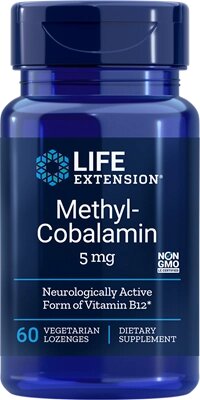 Life Extension, метил-кобаламін, 5 мг, 60 рослинних льодяників від компанії Інтернет магазин "Канбан" - фото 1