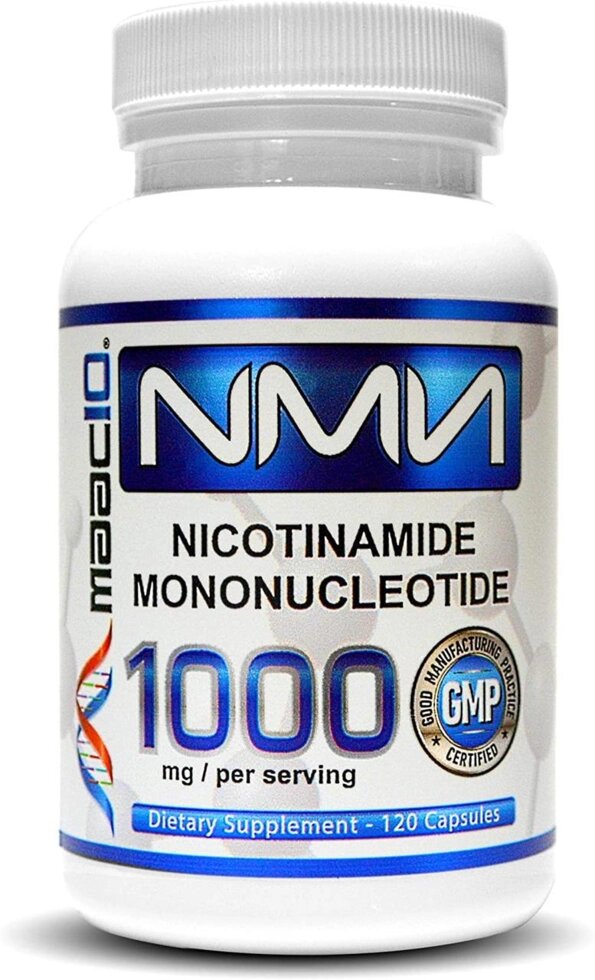 MAAC10 NMN 1000 (никотинамид мононуклеотид), 250 мг НМН, 120 капсул від компанії Інтернет магазин "Канбан" - фото 1