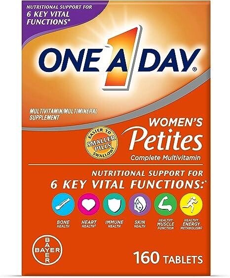 Маленькі мультивітаміни для жінок One-A-Day Petites, Bayer, 160 мінікапсул від компанії Інтернет магазин "Канбан" - фото 1