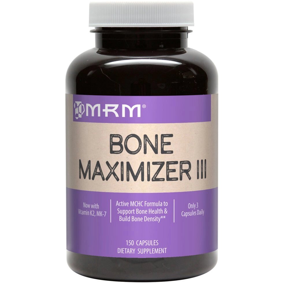 MRM, Bone Maximizer III (міцні кістки), 150 капсул від компанії Інтернет магазин "Канбан" - фото 1