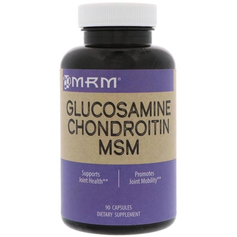 MRM, Глюкозамін Хондроітин МСМ, 90 капсул від компанії Інтернет магазин "Канбан" - фото 1