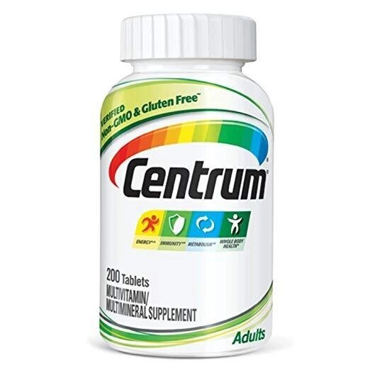 Мультивітаміни Centrum Adults, 200 таблеток від компанії Інтернет магазин "Канбан" - фото 1