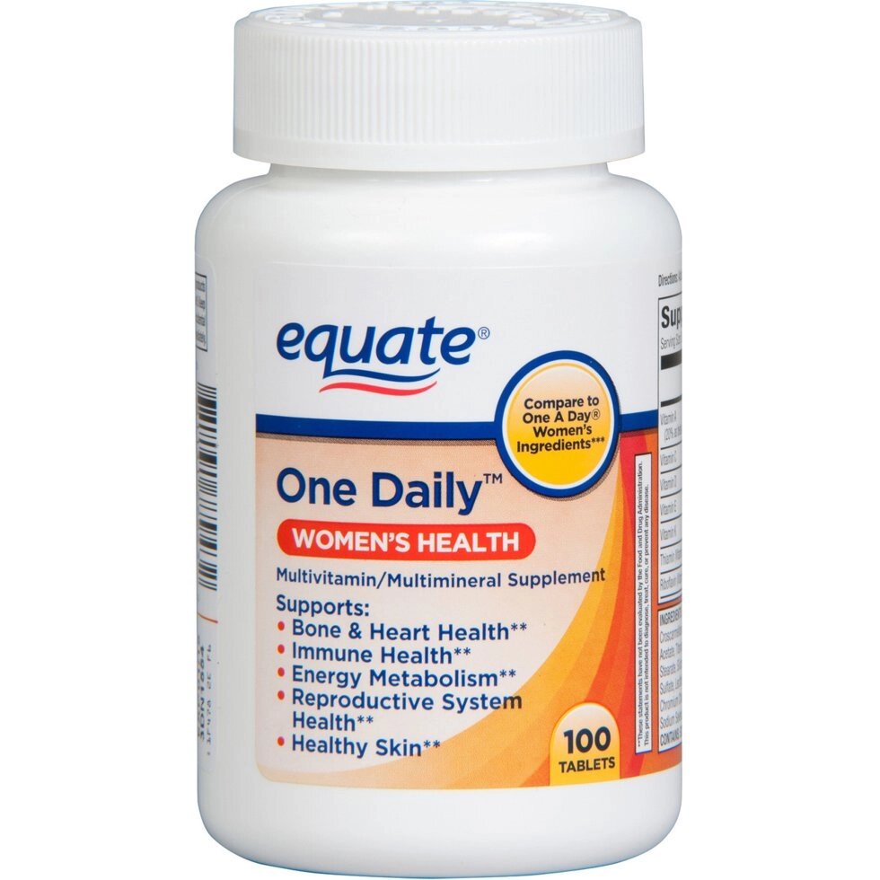 Мультивітаміни для жінок Equate "Одна штука в День", (100 таб.) від компанії Інтернет магазин "Канбан" - фото 1