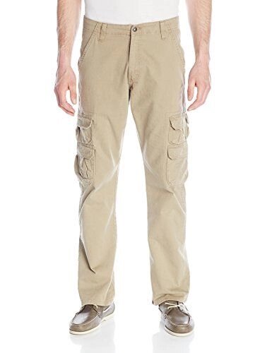 Мужские брюки с мультикарманами Wrangler Authentics Premium Relaxed Straight Twill Cargo від компанії Інтернет магазин "Канбан" - фото 1
