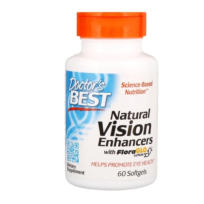 Натуральна формула для покращення зору Doctor's Best Natural Vision Enhancers, лютеїн  Lutemax 2020, 60 від компанії Інтернет магазин "Канбан" - фото 1