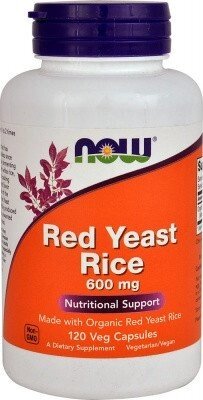 Now Foods, Червоний ферментований рис, 600 мг, 120 рослинних капсул від компанії Інтернет магазин "Канбан" - фото 1