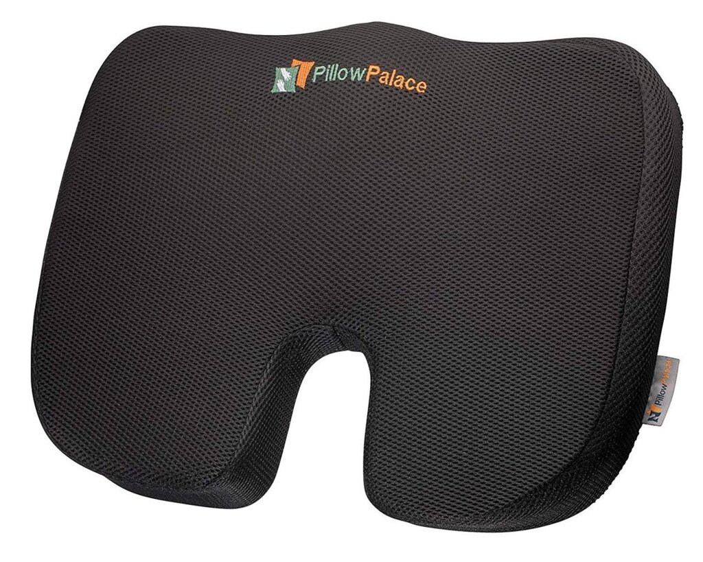 Ортопедична подушка для сидіння Pillow Palace з піни з пам'яттю (90-135 кг ) від компанії Інтернет магазин "Канбан" - фото 1