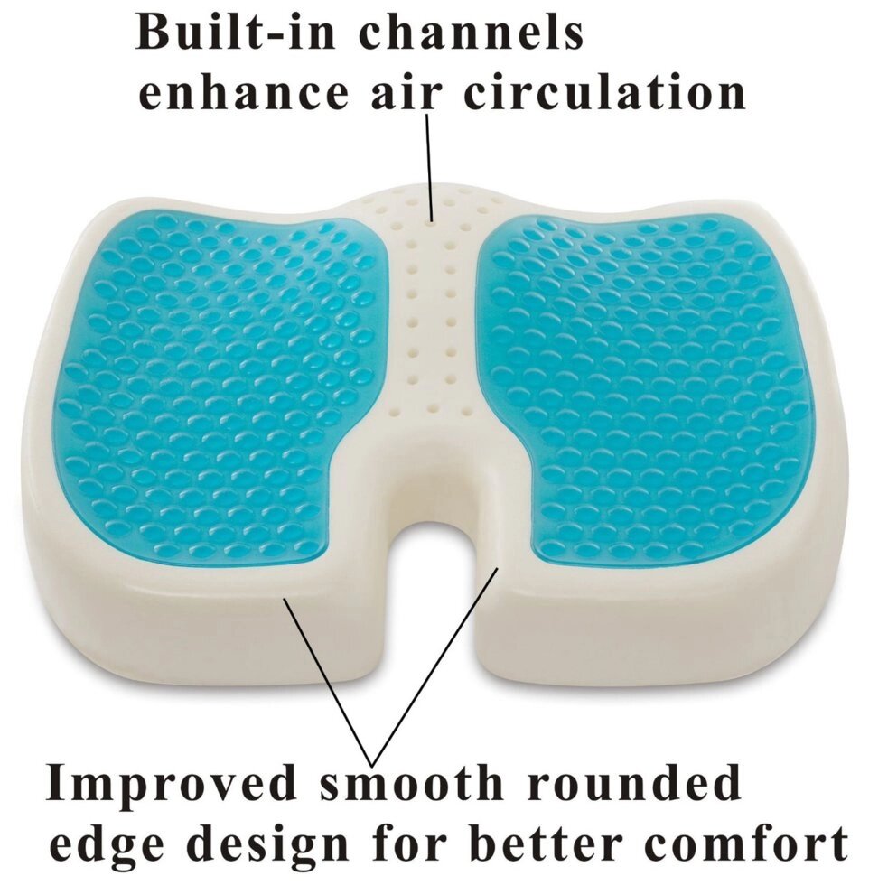 Ортопедична подушка для сидіння TravelMate від компанії Інтернет магазин "Канбан" - фото 1