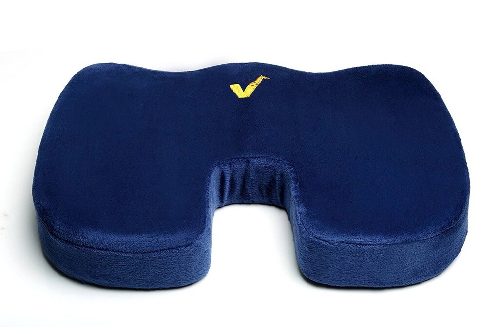 Ортопедична подушка для сидіння Vertebraid BASF Memory Foam від компанії Інтернет магазин "Канбан" - фото 1