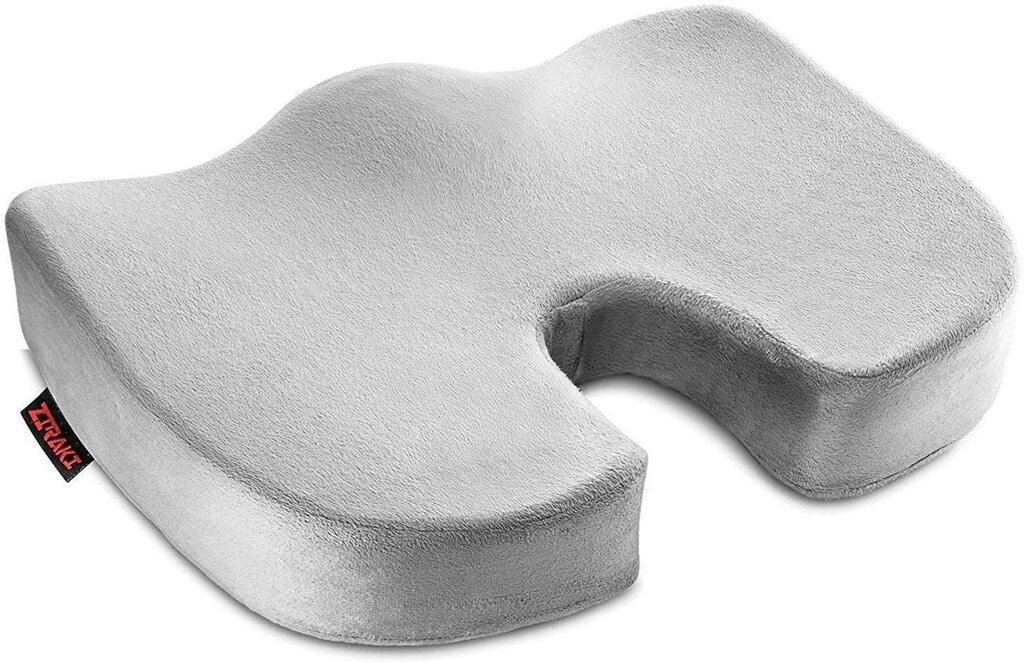 Ортопедична подушка для сидіння ZIRAKI Memory Foam від компанії Інтернет магазин "Канбан" - фото 1