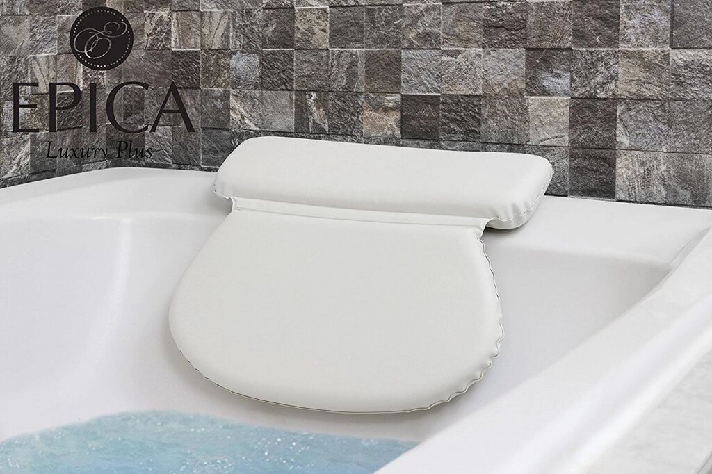 Ортопедична подушка для ванної Epica 2X-Thick Luxury Spa Bath Pillow від компанії Інтернет магазин "Канбан" - фото 1