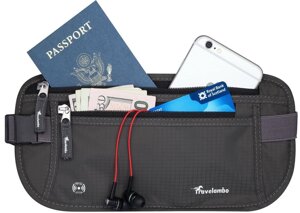 Секретна сумка на пояс Travelambo з RFID захистом