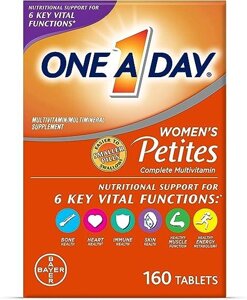 Маленькі мультивітаміни для жінок One-A-Day Petites, Bayer, 160 мінікапсул