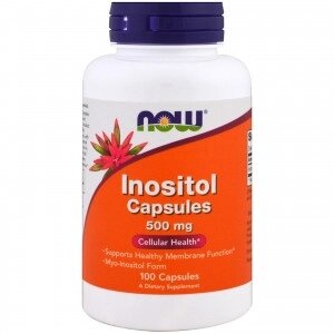 Зараз продукти, Інозитол, 500 мг, 100 капсул