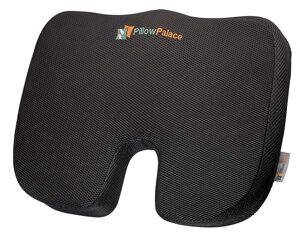 Ортопедична подушка для сидіння Pillow Palace з піни з пам'яттю (90-135 кг )