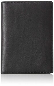 Шкіряний гаманець з RFID захистом AmazonBasics, чорний