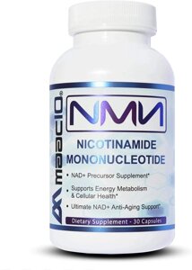 MAAC10 NMN (нікотинамід мононуклеотид), 125 мг НМН, 30 капсул