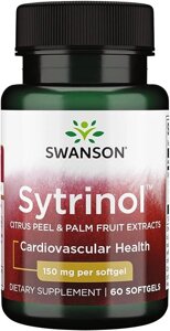 Ситринол (Sytrinol), Swanson, 150 мг, 60 м'яких таблеток