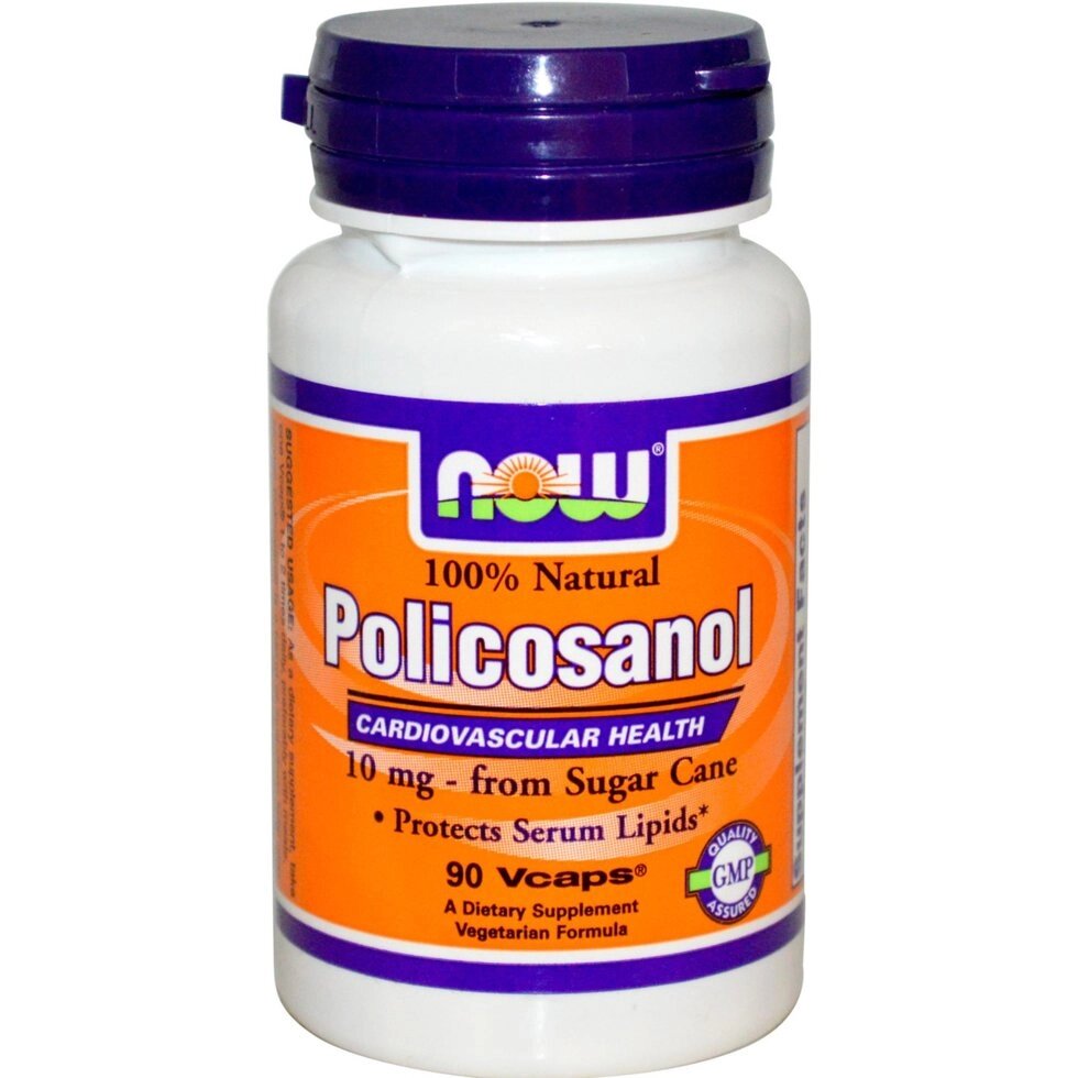 Полікозанолом, Now Foods, 10 мг, 90 капсул. Зроблено в США. від компанії Інтернет магазин "Канбан" - фото 1