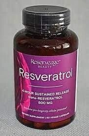 Ресвератрол, 500 мг, ReserveAge Nutrition, 60 вегетаріанських капсул. Зроблено в США. від компанії Інтернет магазин "Канбан" - фото 1