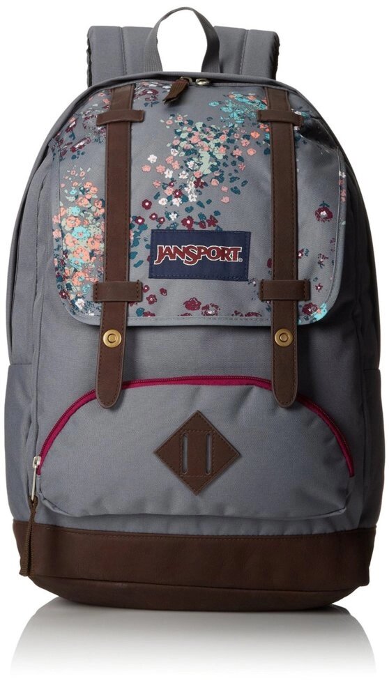 Рюкзак JanSport Cortlandt Backpack Shady Grey Sprinkled Floral від компанії Інтернет магазин "Канбан" - фото 1
