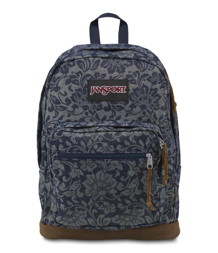 Рюкзак JanSport Right Pack Backpack (Blue Floral Sparkle Jacquard - Expressions) від компанії Інтернет магазин "Канбан" - фото 1