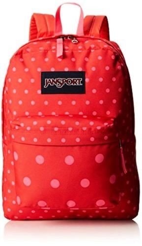 Рюкзак JanSport SuperBreak Backpack Coral Dusk Dots від компанії Інтернет магазин "Канбан" - фото 1