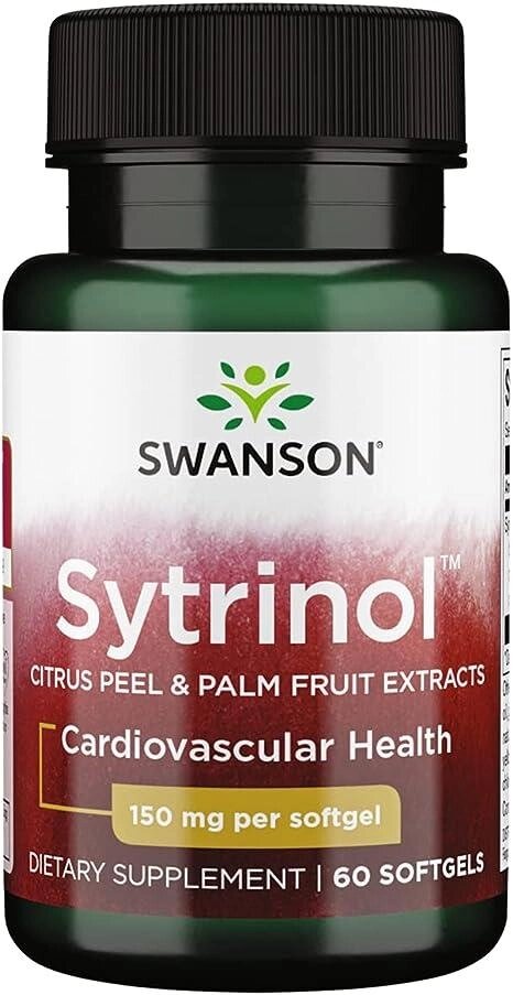 Ситринол (Sytrinol), Swanson, 150 мг, 60 м'яких таблеток від компанії Інтернет магазин "Канбан" - фото 1