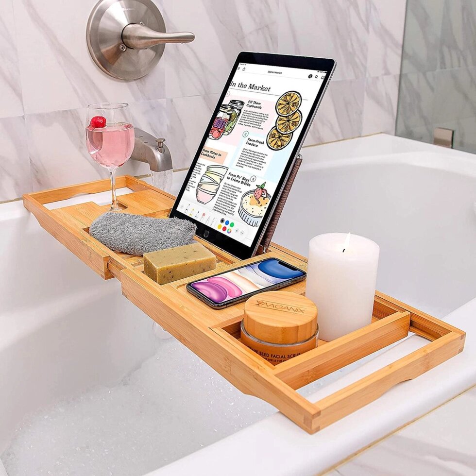 Столик для ванни бамбуковий Homemaid Living від компанії Інтернет магазин "Канбан" - фото 1