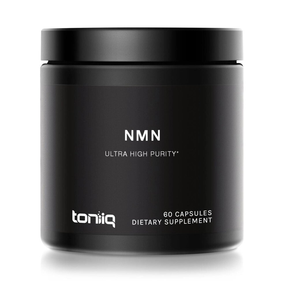 Toniiq, NMN (НМН), Нікотинамід мононуклеотид, 150 мг, 60 капсул, стабілізований від компанії Інтернет магазин "Канбан" - фото 1