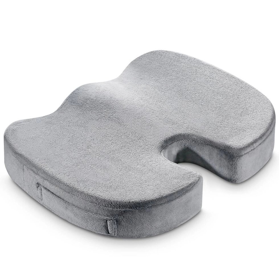 Велика ортопедична подушка для сидіння Konnor Memory Foam Seat Cushion від компанії Інтернет магазин "Канбан" - фото 1