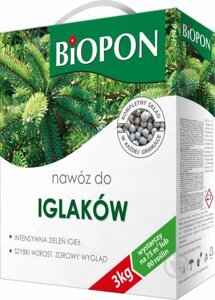 Biopon, Польша. Удобрение для хвойных, 3 кг